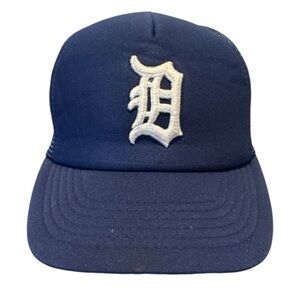 Vintage Detroit Tigers Foam Trucker Hat